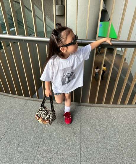 Dalmatian print tee【80-150cm】