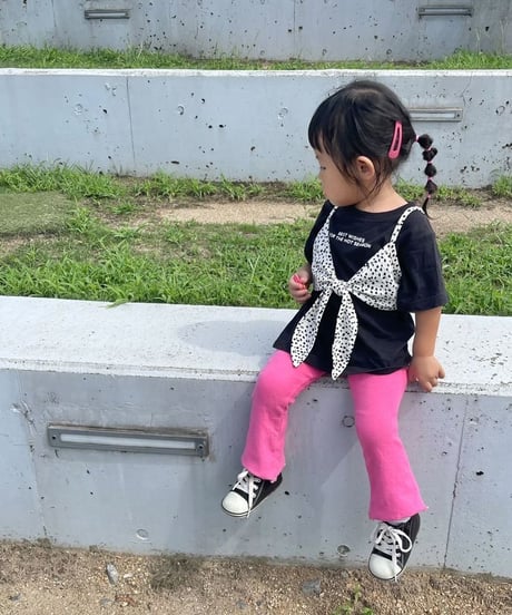【Melia.original】Dalmatian bustier -kids&junior-