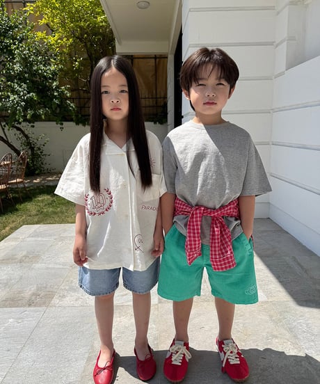 【OUR】linen paradise our shirt【90-160cm】