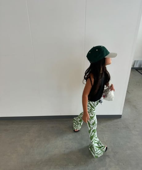 【Melia.original】animal easy flare pants【80-140cm】