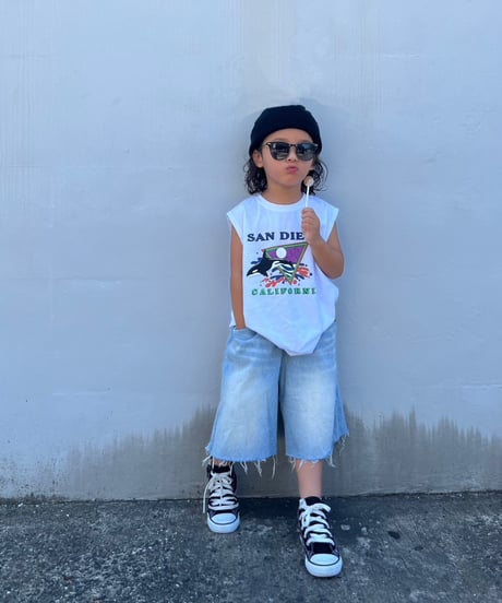 80’ｓ print tank top【90-160cm】