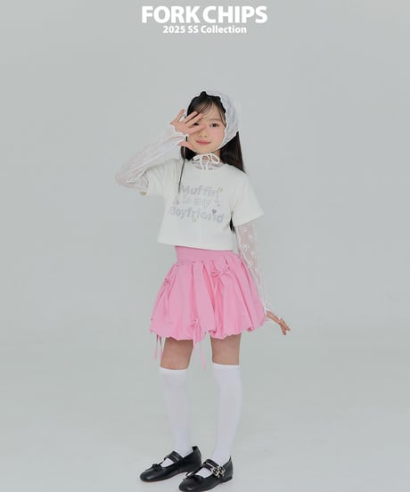 ribbon balloon skirt【100-160㎝】