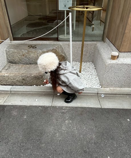 【2025モデル】heart pocket short parka【80cm-130cm】