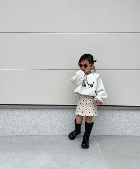 【Melia.original】flower mini skirt