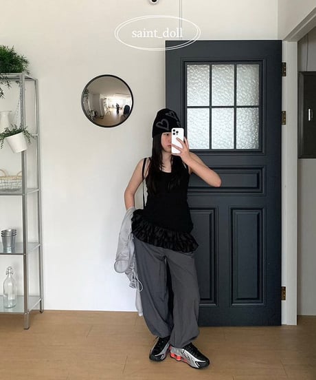 Tiered frill camisole【90-150cm】