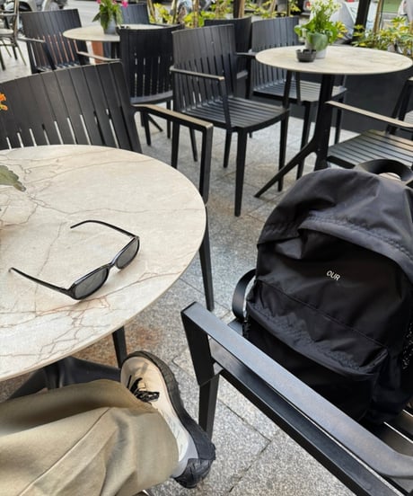 【OUR】logo back pack
