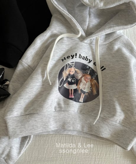 Barbie doll hoodie【80-150cm】