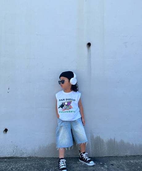 80’ｓ print tank top【90-160cm】