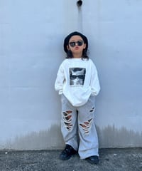 CAT long tee【80-150cm】