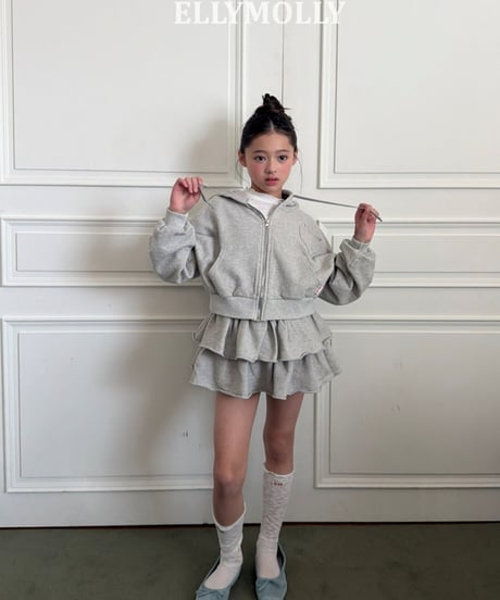 【2026 SS モデル】heart pocket short parka【80cm-130cm】