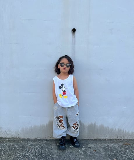 damage sweat pants【70-150cm】