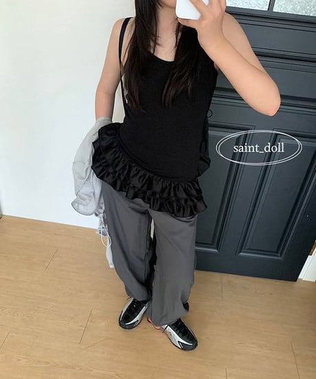 Tiered frill camisole【90-150cm】