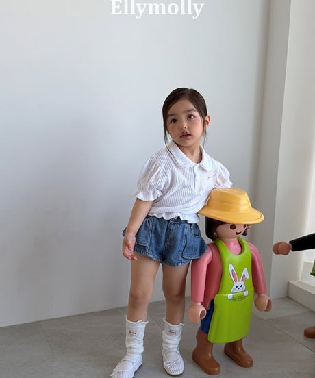 【予約商品】【ELLYMOLLY】frill short pants【80-150cm】