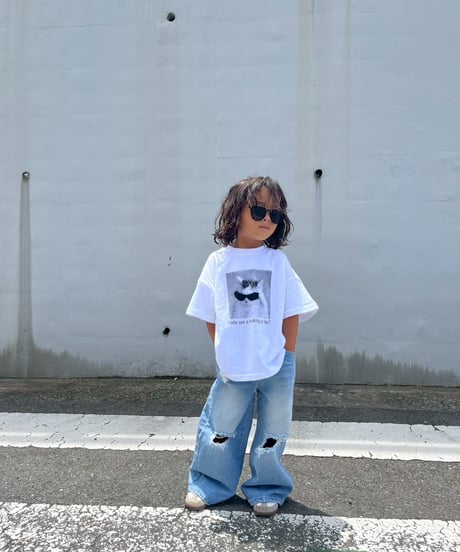 sunglasses cat tee【80-150cm】