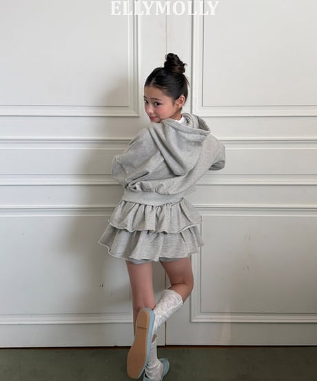 【2026 SS モデル】heart pocket short parka【80cm-130cm】