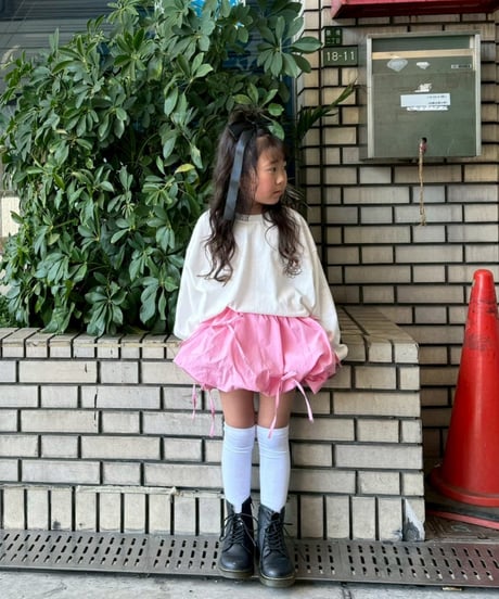 ribbon balloon skirt【100-160㎝】