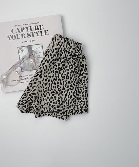 【Melia.original】animal short pants