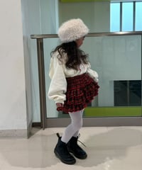 ふわふわfur hat