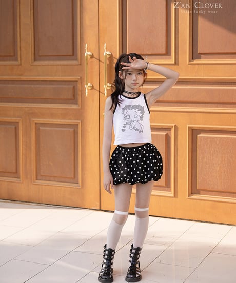 【予約商品】【ZANCLOVR】dot balloon skirt【70-150cm】