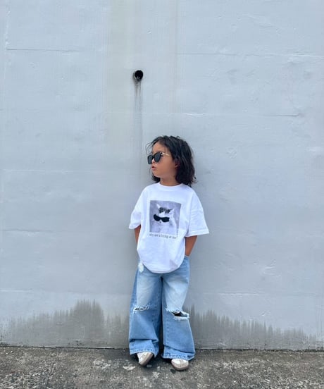 sunglasses cat tee【80-150cm】