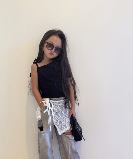 【Melia.original】lace flare pants【80-140cm】