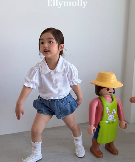 【予約商品】【ELLYMOLLY】frill short pants【80-150cm】