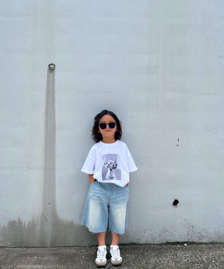 Dalmatian print tee【80-150cm】