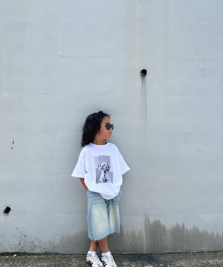 Dalmatian print tee【80-150cm】