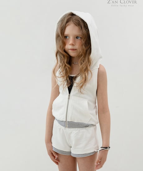 【予約商品】【ZANCLOVER】Simple mini camisole【70-150cm】