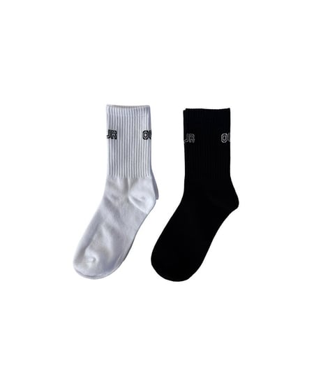 【OUR】LOGO SOCKS 3P SET