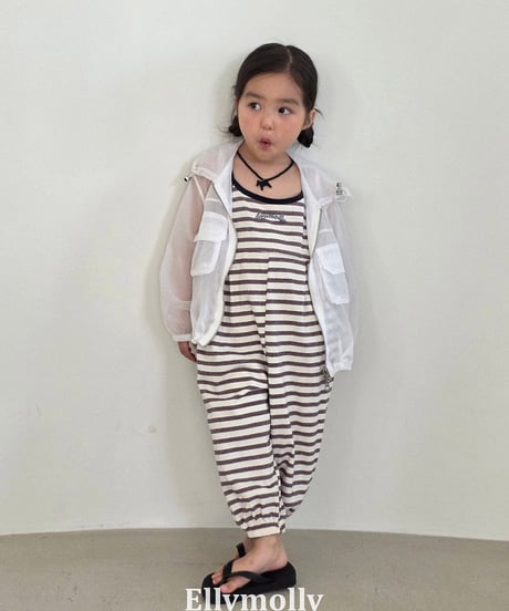 【予約商品】【ELLYMOLLY】jump suit【80-130cm】
