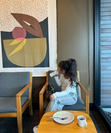 one shoulder long tee【80-150㎝】