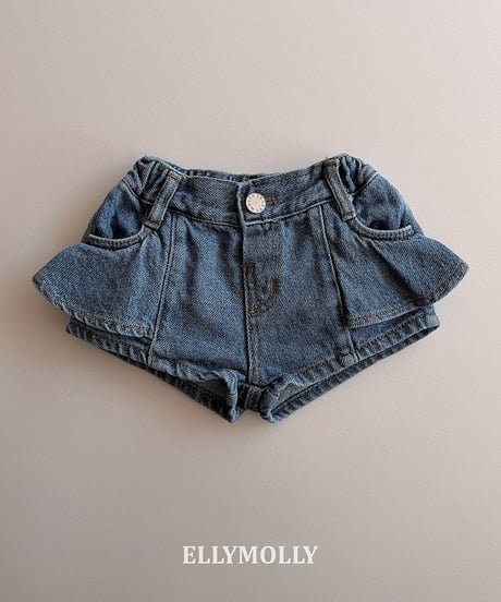 【予約商品】【ELLYMOLLY】frill short pants【80-150cm】