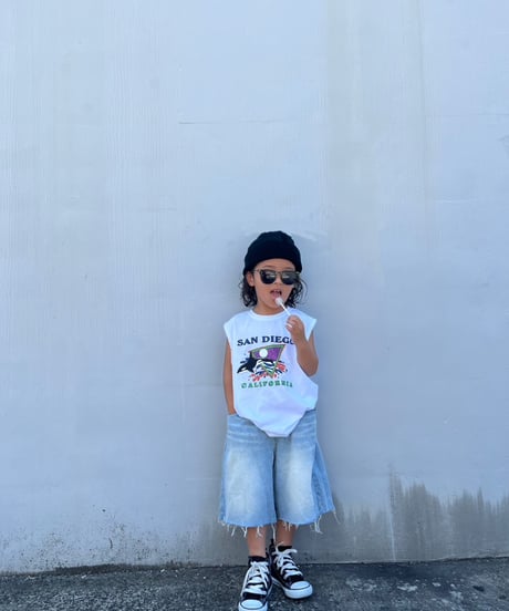 80’ｓ print tank top【90-160cm】