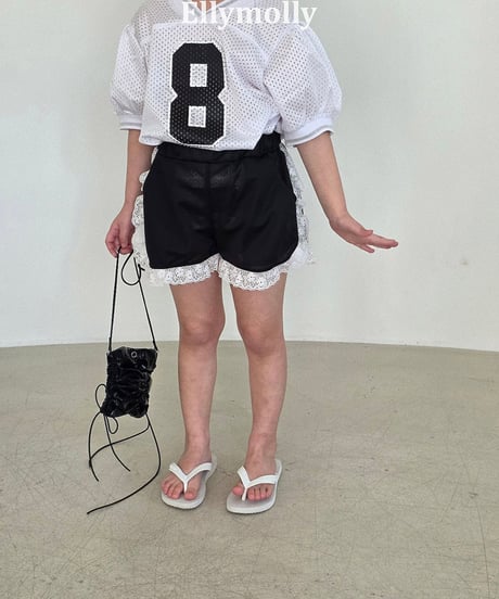 【予約商品】【ELLYMOLLY】number mesh Tee【80-130cm】