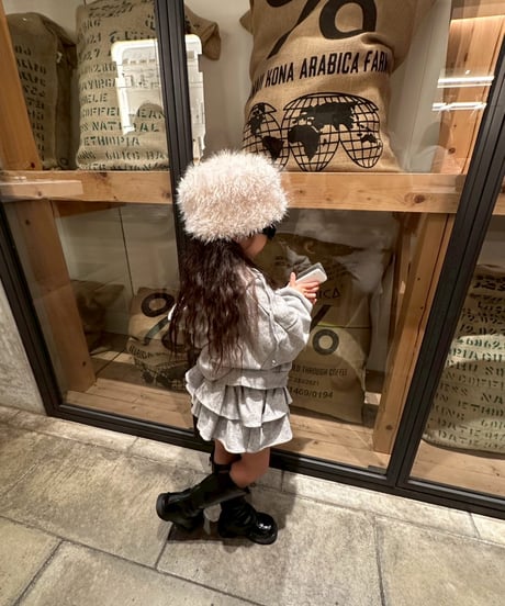 fur hat【kids＆junior】