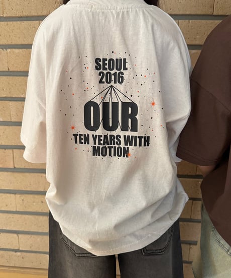 【OUR】back print logo tee【90-160cm】