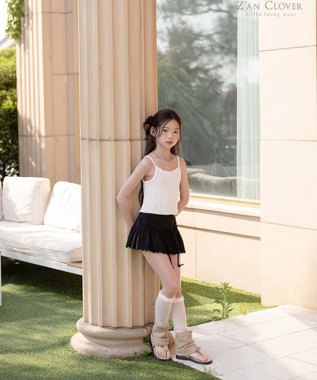 【予約商品】【ZANCLOVER】Simple mini camisole【70-150cm】