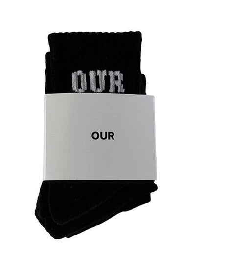 【OUR】LOGO SOCKS 3P SET