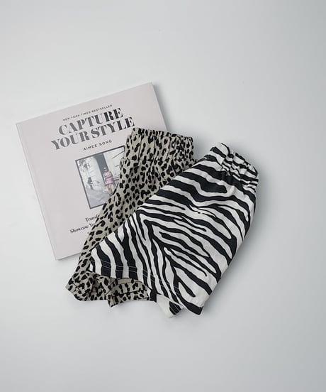 【Melia.original】animal short pants