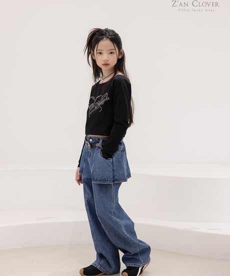 denim skirt pants【70-150cm】