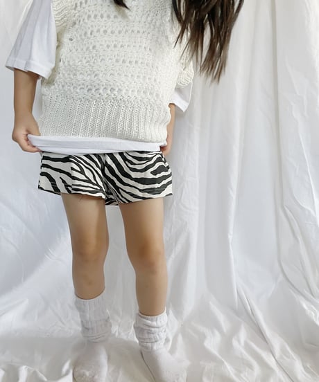 【Melia.original】animal short pants -junior-