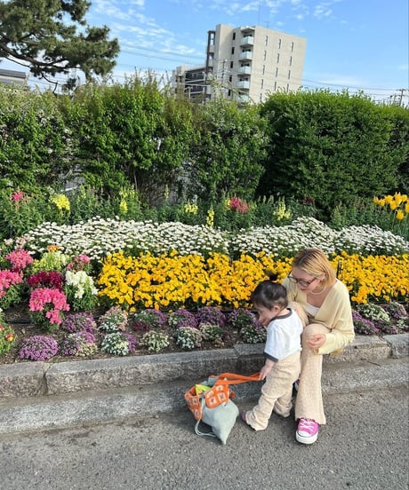 【Melia. original】daisy flare pants -MOM size-