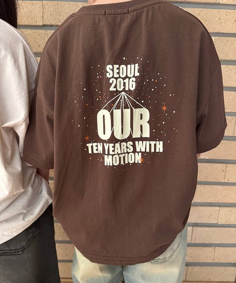 【OUR】back print logo tee【90-160cm】