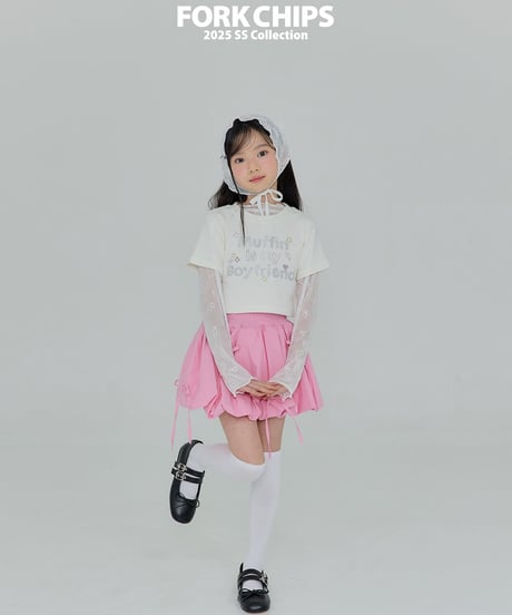 ribbon balloon skirt【100-160㎝】