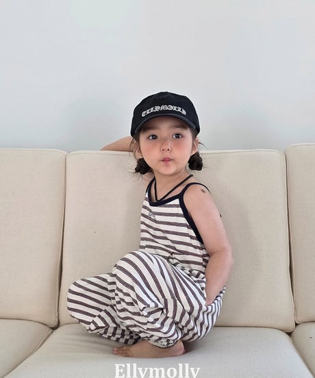 【予約商品】【ELLYMOLLY】jump suit【80-130cm】
