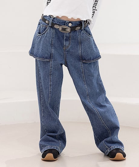 denim skirt pants【70-150cm】