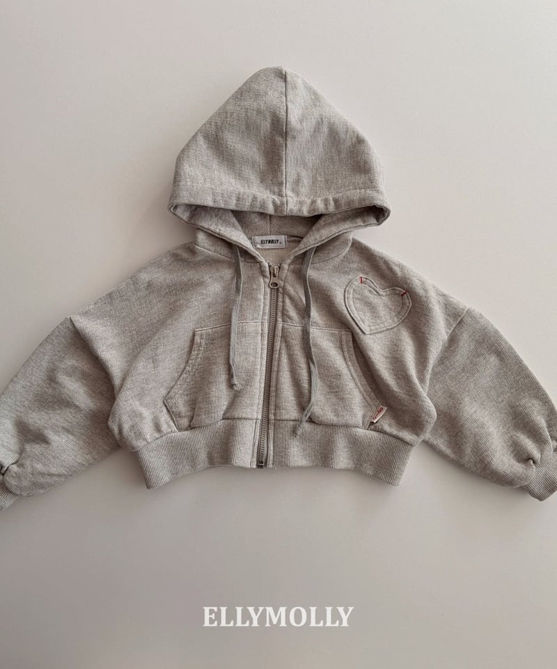 2026 SS モデル】heart pocket short parka【80cm-130c