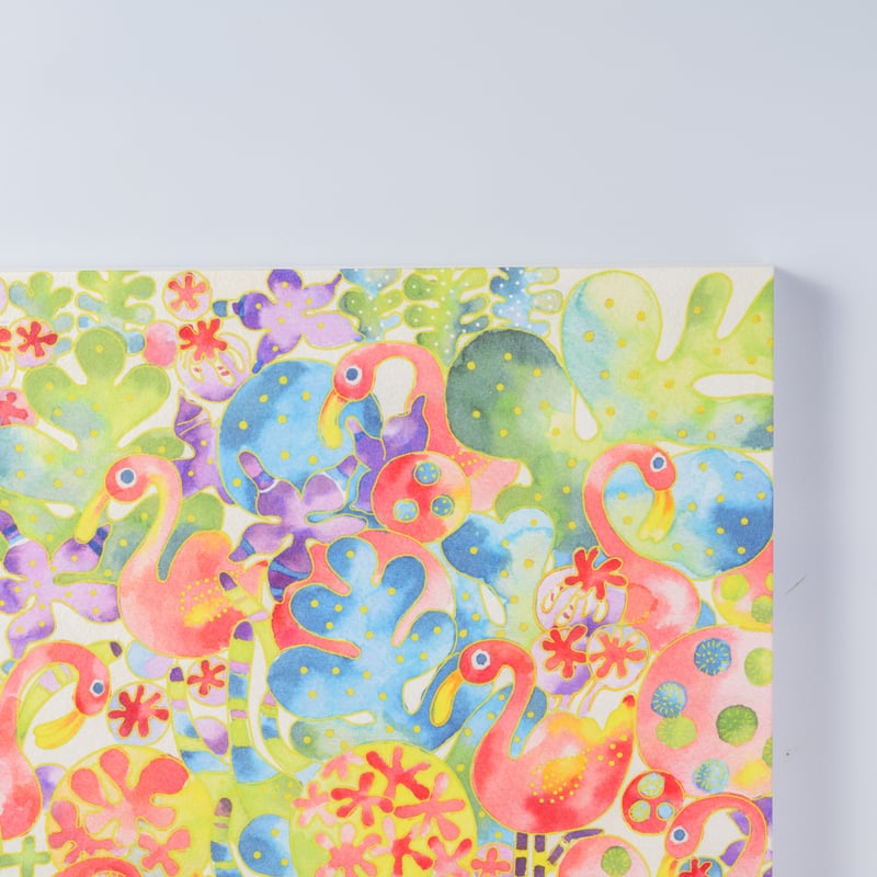 Alyne Ohigashi アートパネル 42㎝×30㎝ | 砥部焼｜東窯 HIGASHIG