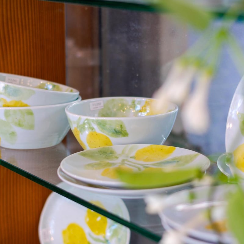 レモン/サラダボウルL | 砥部焼｜東窯 HIGASHIGAMA 公式